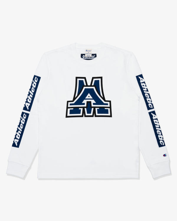 MENTAL ATHLETIC - Mental Athletic Long Sleeve Mo - (White)