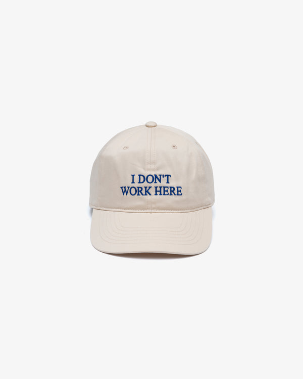 IDEA - Sorry I Don'T Work Here Hat - (Beige)