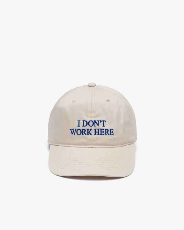IDEA - Sorry I Don'T Work Here Hat - (Beige)
