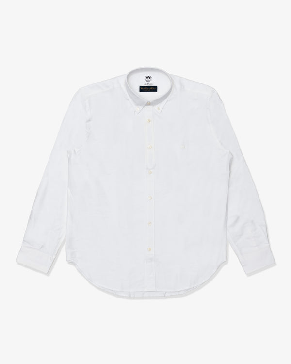JUNYA WATANABE MAN - Cotton Oxford Brooks Brothers W Name - (White)