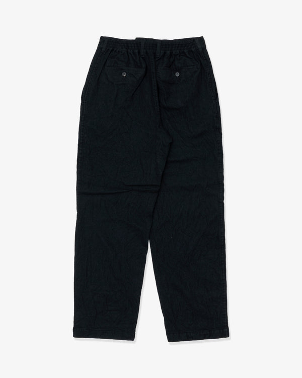 COMME des GARCONS HOMME - Wool Sergegarment Fulling - (Black)