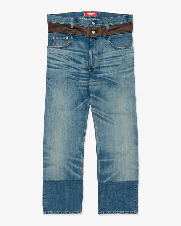 JUNYA WATANABE MAN - Cotton Denim Garment Treatedlevi'S W Name - (Indigo)