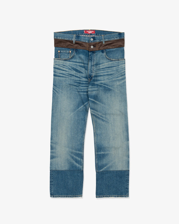 JUNYA WATANABE MAN - Cotton Denim Garment Treatedlevi'S W Name - (Indigo)