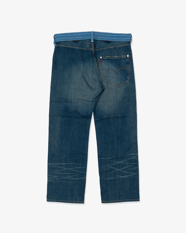 JUNYA WATANABE MAN - Cotton Denim Garment Treatedlevi'S W Name - (Indigo)