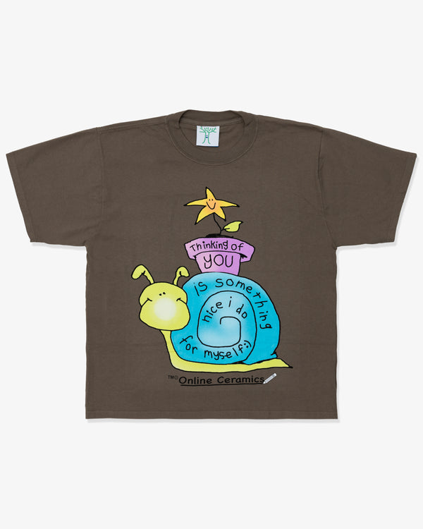 ONLINE CERAMICS - Thinking Of You - (Brown)