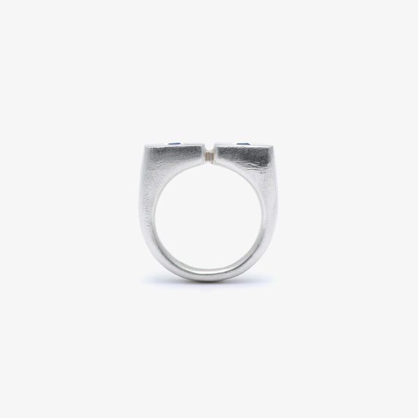 SEB BROWN - Double Tablet Ring - (Stg)
