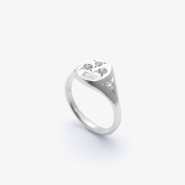 SEB BROWN - White Treasure Ring - (Stg)