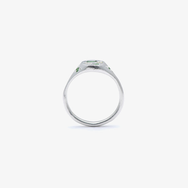 SEB BROWN - Green Treasure Ring - (Stg)