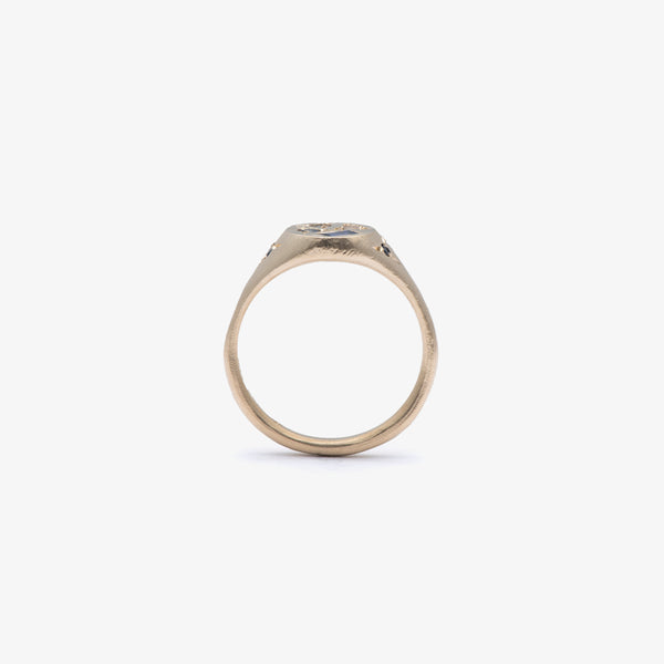 SEB BROWN - Blue Treasure Ring Gold - (9Yg)