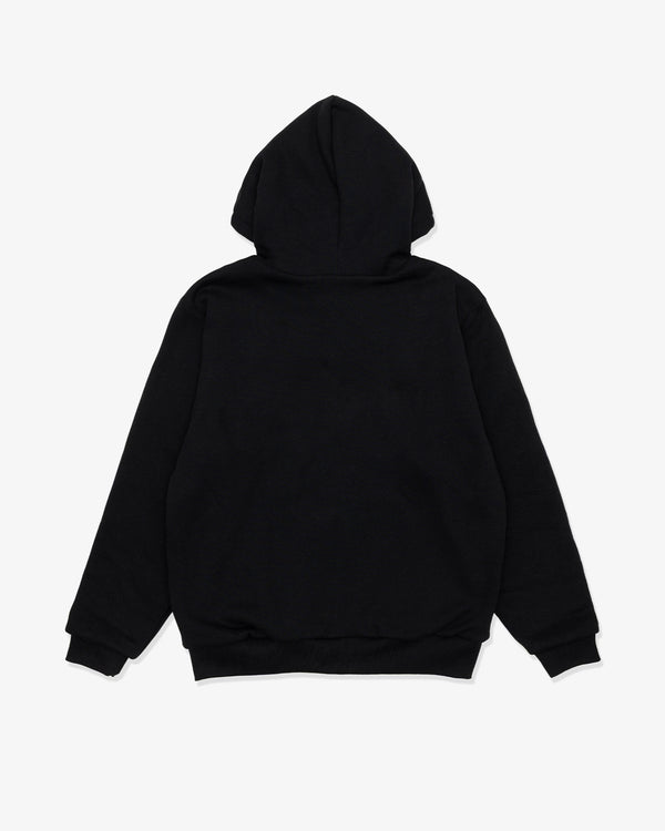 CEASE - Thermal Zip Hoodie - (Black)