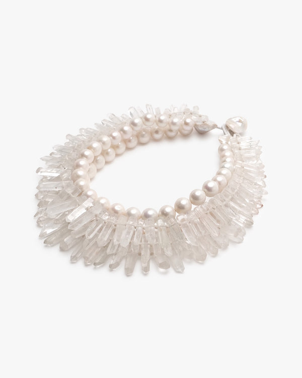 MONIES - Necklace - (Wh/Cl)