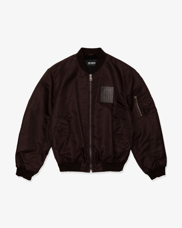 RAF SIMONS - Short Bomber - (Dark Brown)