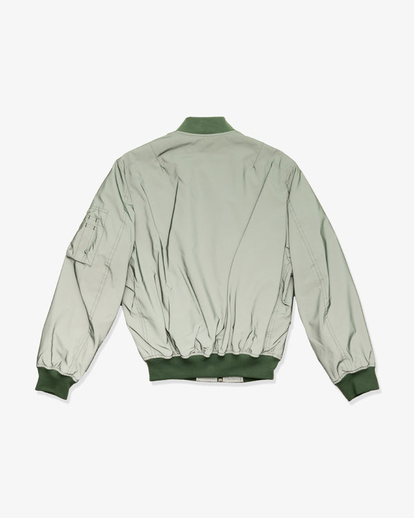 RAF SIMONS - Small Fit Bomber Leather Patch - (Green)
