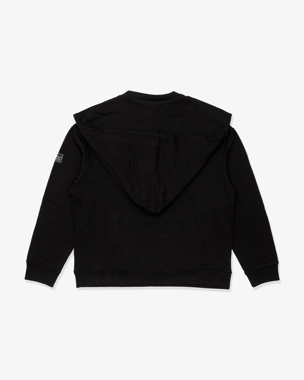 RAF SIMONS - Regular Fit Hoodie With Knot H - (Black)