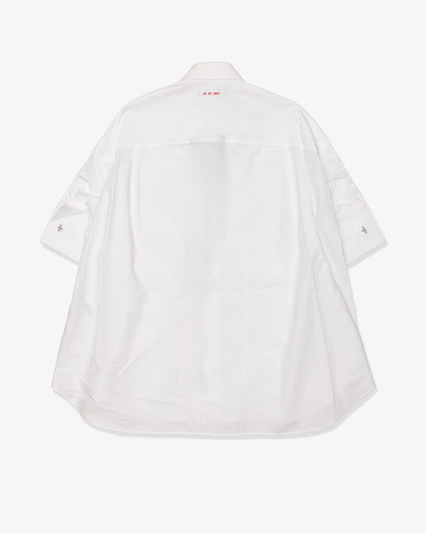 RAF SIMONS - Ruffle Business Shirt - (White)
