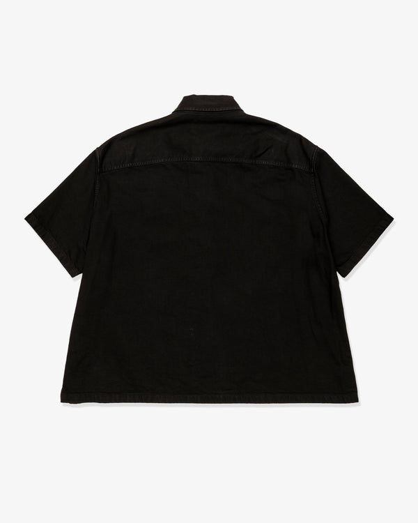 RAF SIMONS - Oversized Short Sleeved Denim - (Black)