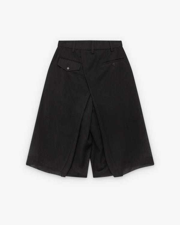 SETCHU - Hakama Pants Medium Wool - (Black)