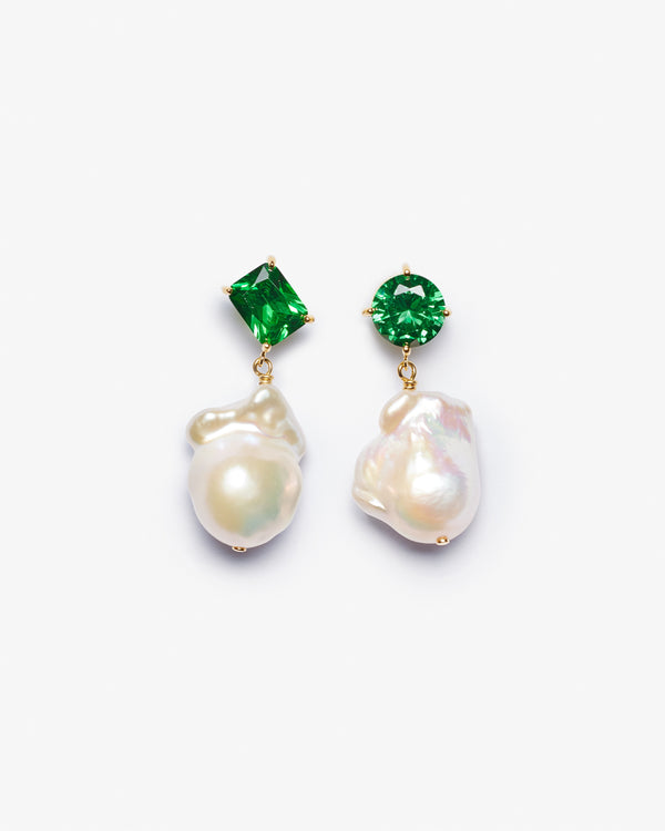 COMPLETED WORKS - Blink Earrings - (Green)