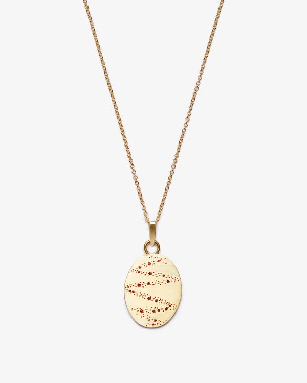CASTRO - Small Heart Pendant - (Red)