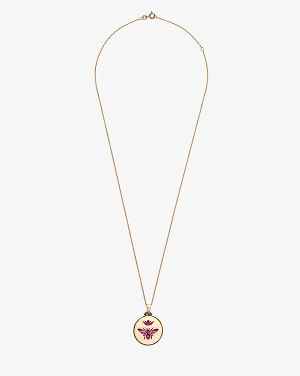 CASTRO - Queen Bee Pendant - (Pink)