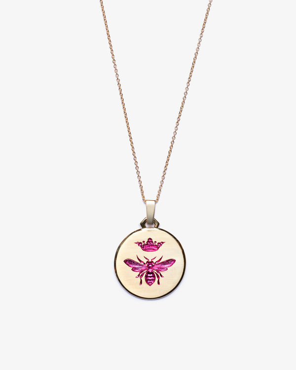 CASTRO - Queen Bee Pendant - (Pink)
