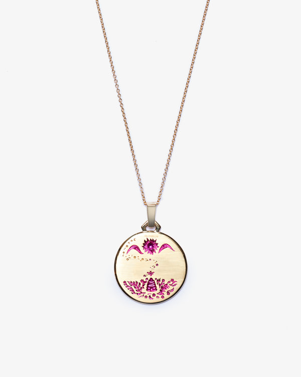 CASTRO - Queen Bee Pendant - (Pink)