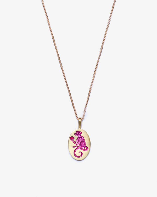 CASTRO - Monkey Pendant - (Yelg)
