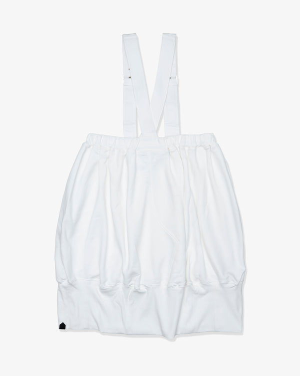 DSM KEI NINOMIYA - Oversize Apron Cotton Back Pile Knit - (White)