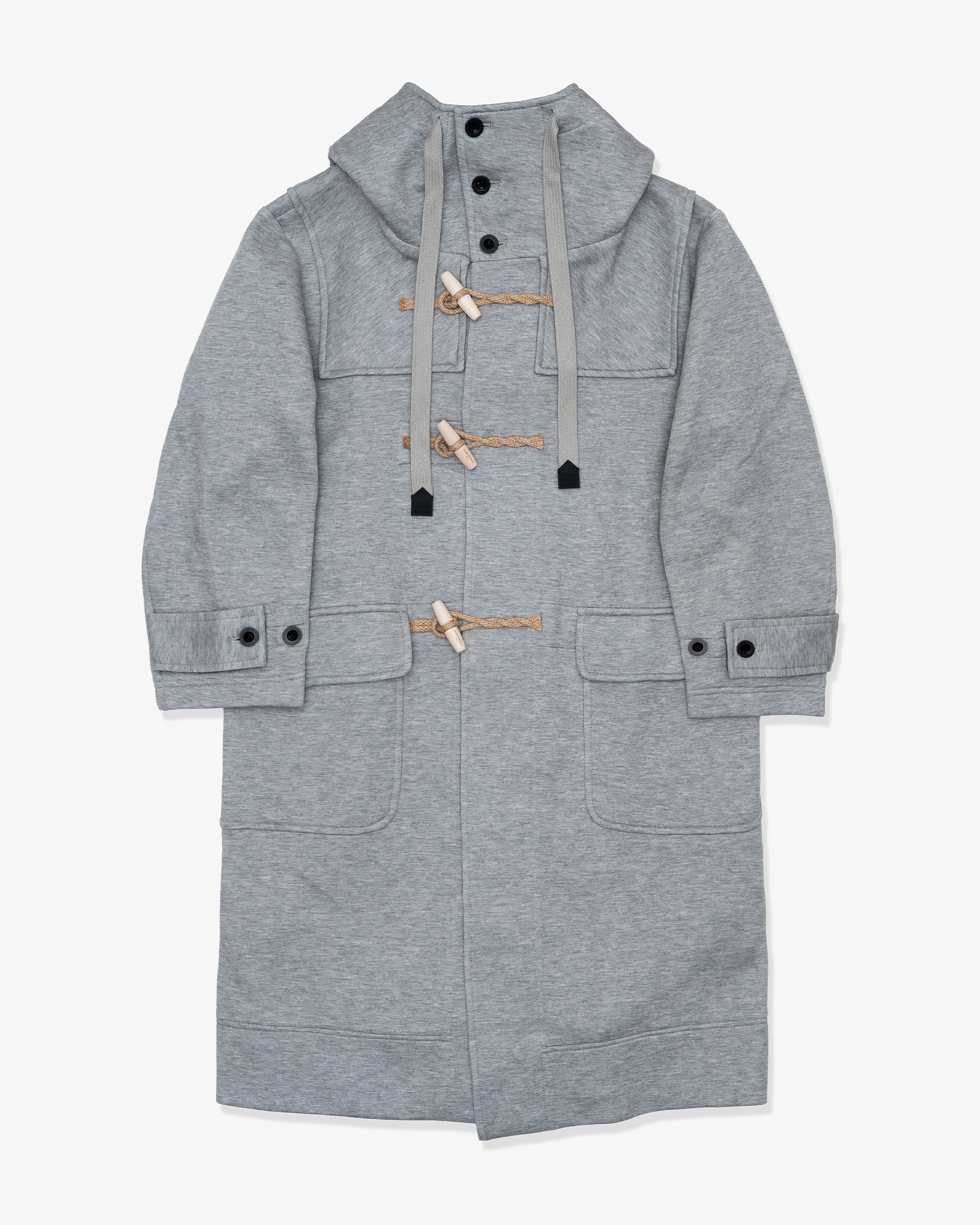 DSM KEI NINOMIYA: Duffle Coat X Gloverall Soft (Grey) | DSMG E-SHOP