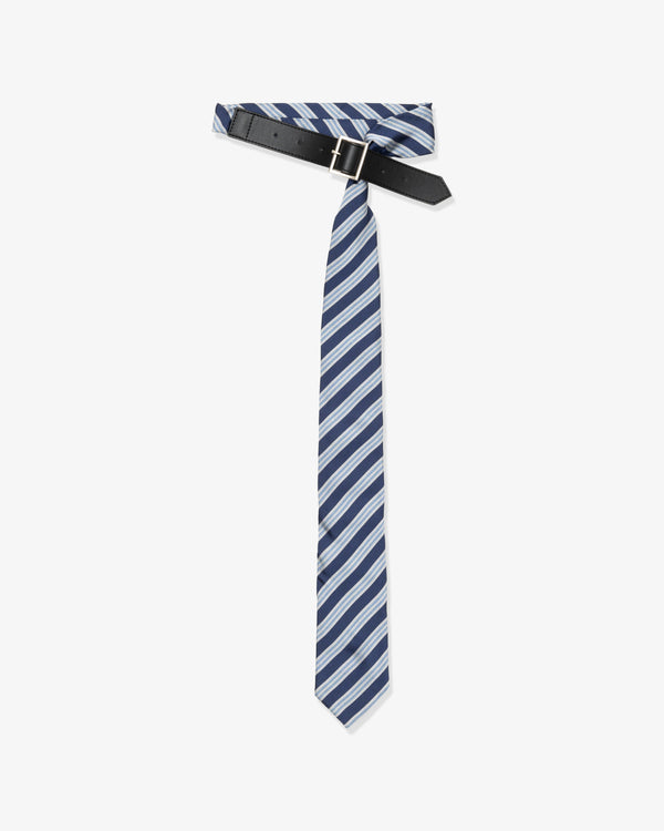 DSM KEI NINOMIYA - Navy And Light Blue Tie Strap  - (Navy Blue)