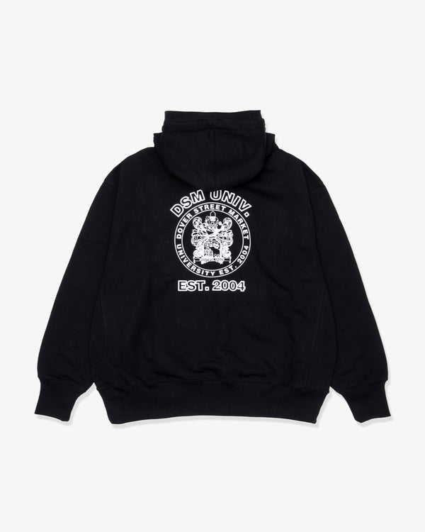 DSM KEI NINOMIYA - Oversized Hoodie Cotton Back Pile Knit - (Black)