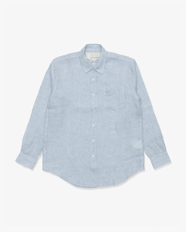ERL - Plaid Shirt - (Blue)