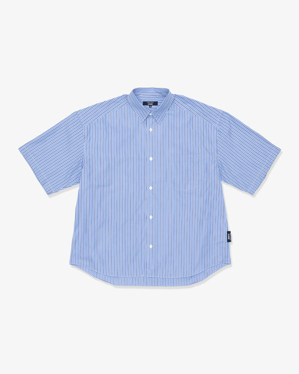 COMME des GARCONS HOMME - Cotton Oxford Stripe - (White/Saxe/Navy)