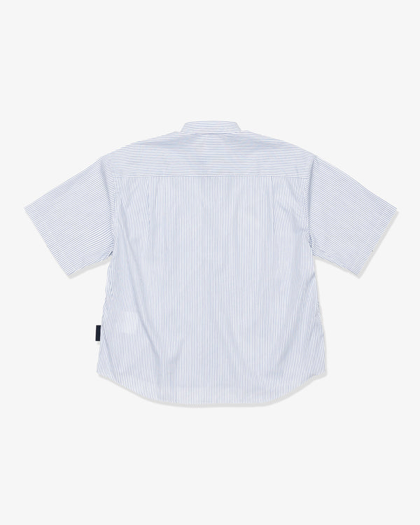 COMME des GARCONS HOMME - Cotton Oxford Stripe - (White/Navy)