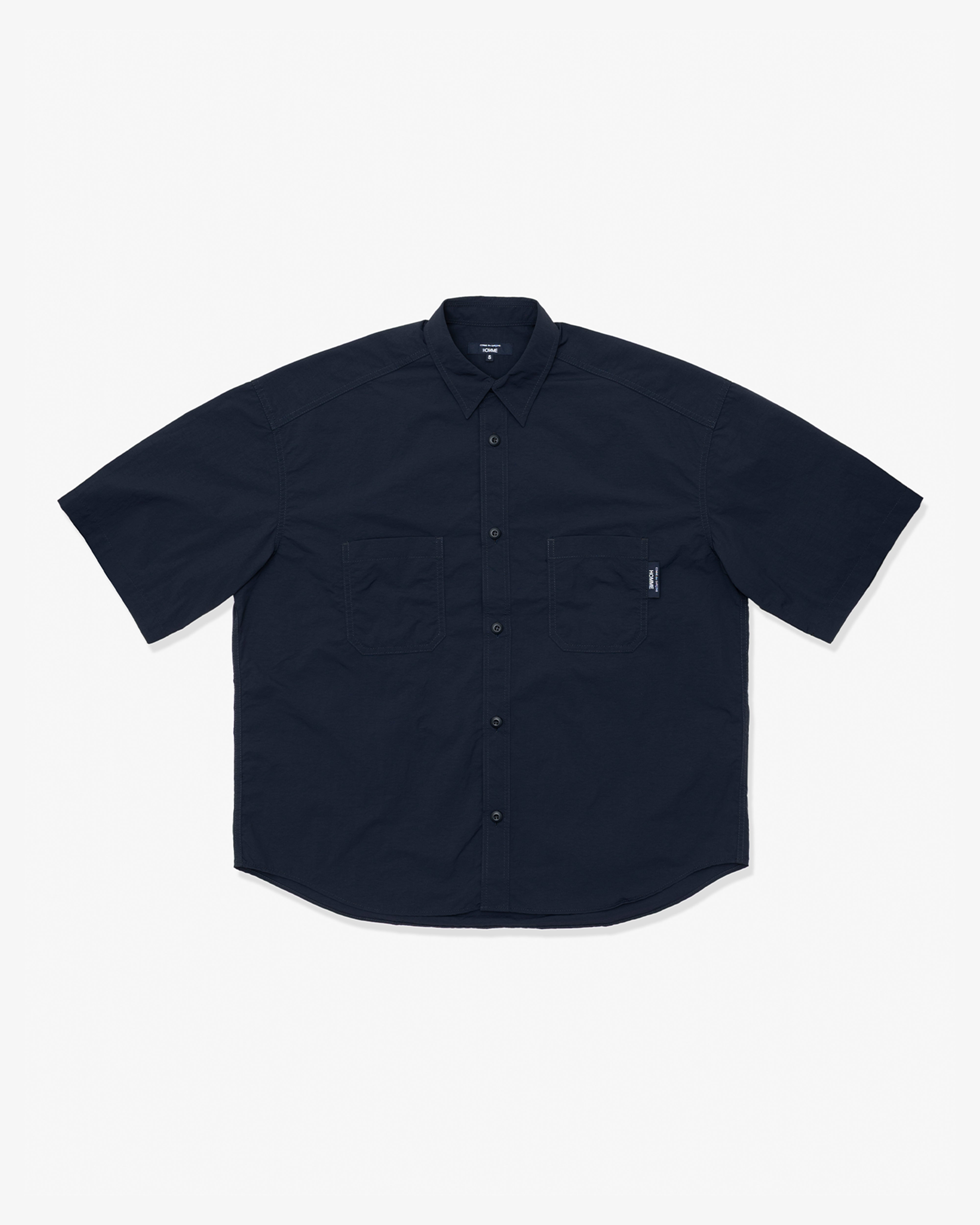 COMME des GARCONS HOMME: Nylon Tussah (Navy) | DSMG E-SHOP