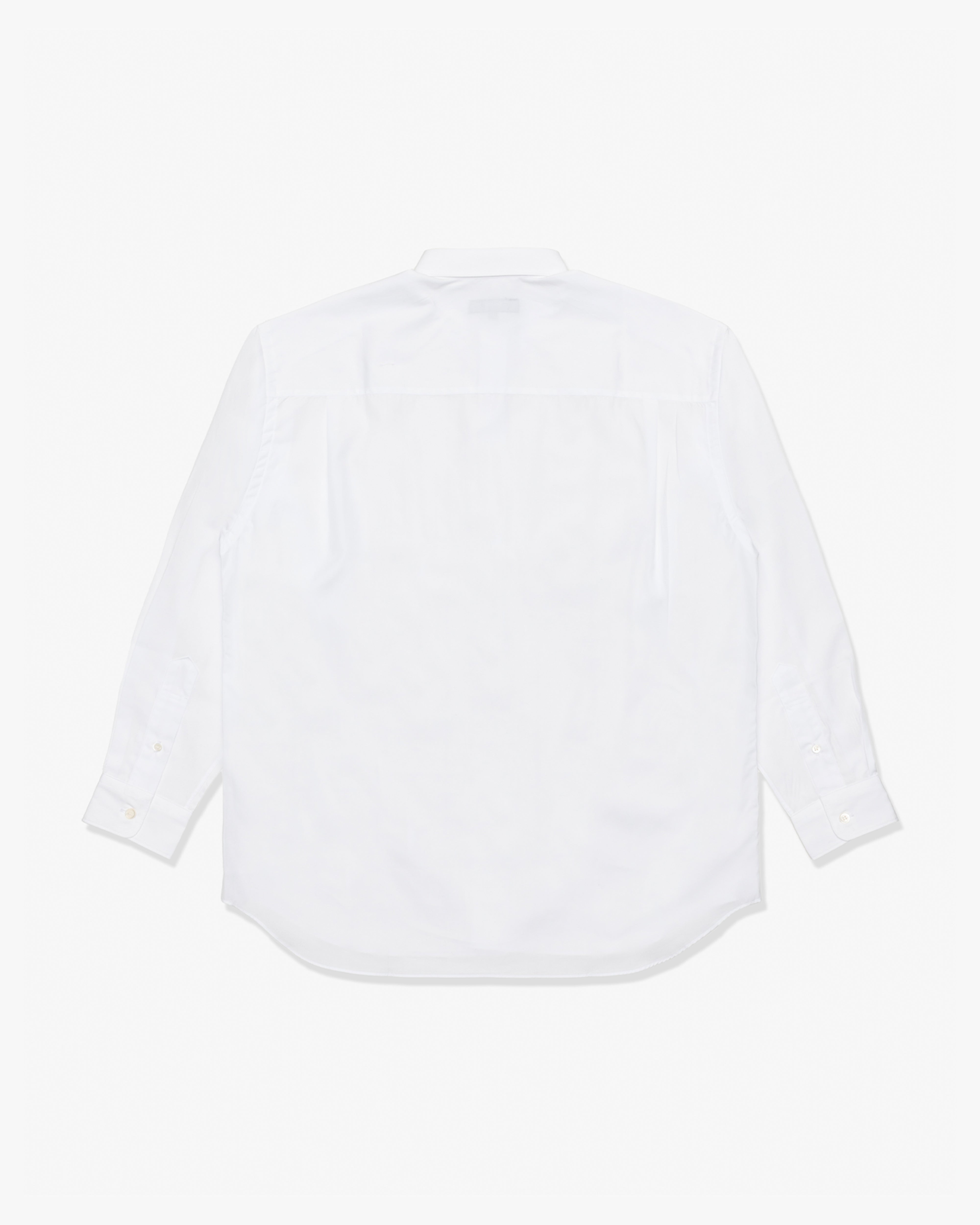 COMME des GARCONS HOMME: Cotton Broad (White) | DSMG E-SHOP