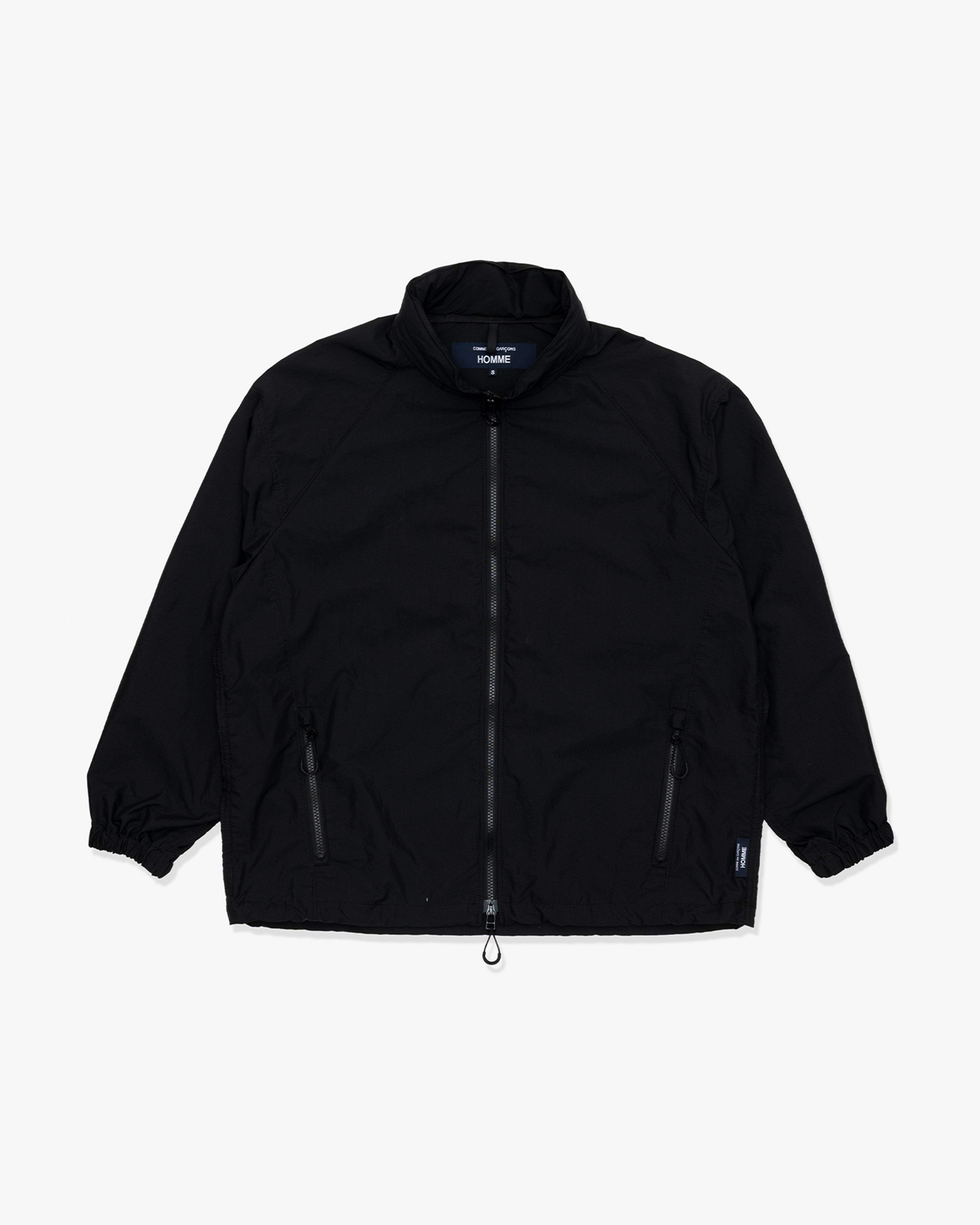 COMME des GARCONS HOMME: Cotton Polyester Typewriter (Black