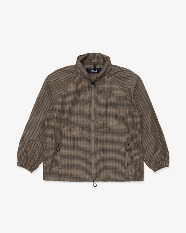 COMME des GARCONS HOMME - Polyester Ramie Check - (Khaki)