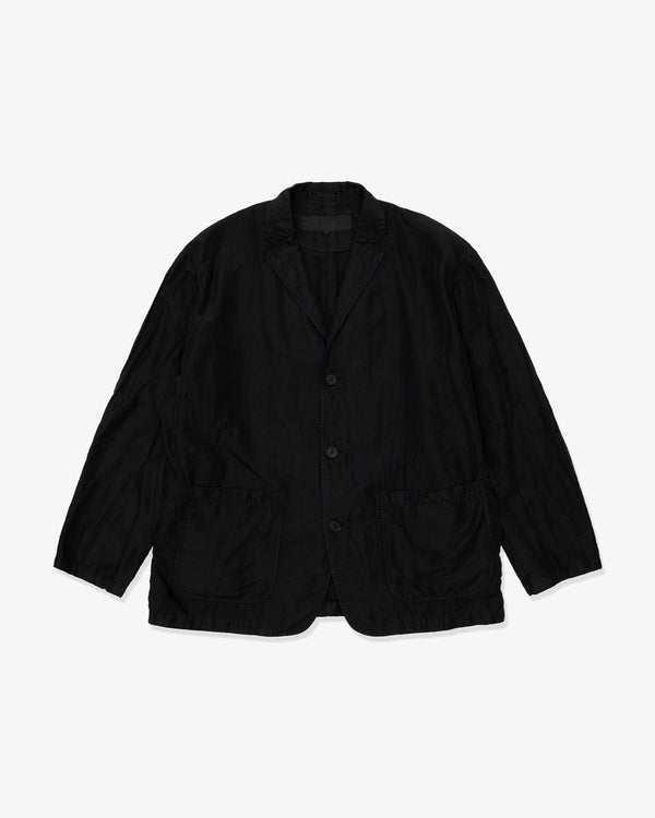 COMME des GARCONS HOMME - Polyester Linen Gabardinegarment Dyed - (Black)