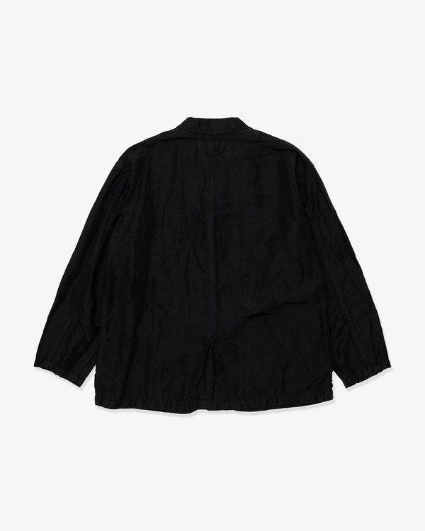 COMME des GARCONS HOMME - Polyester Linen Gabardinegarment Dyed - (Black)