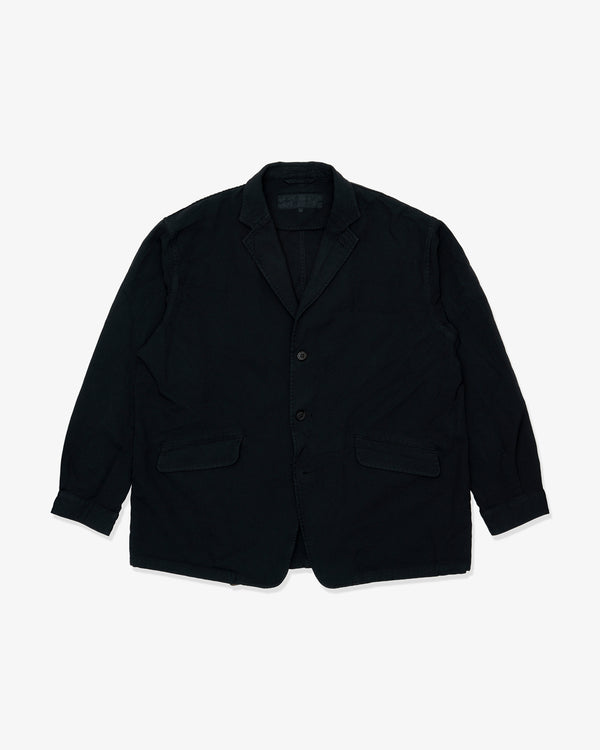 COMME des GARCONS HOMME - Polyester Sergegarment Dyed - (Black)