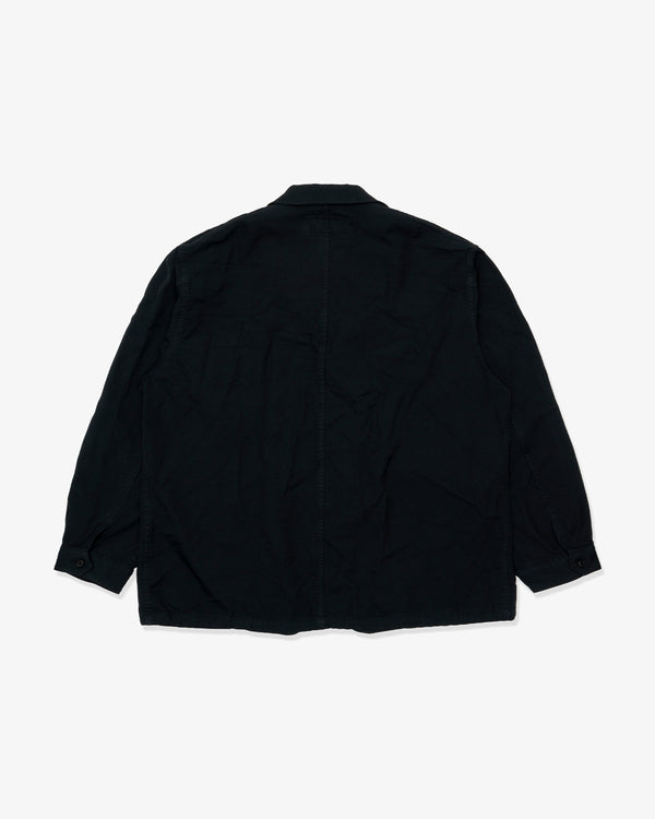 COMME des GARCONS HOMME - Polyester Sergegarment Dyed - (Black)