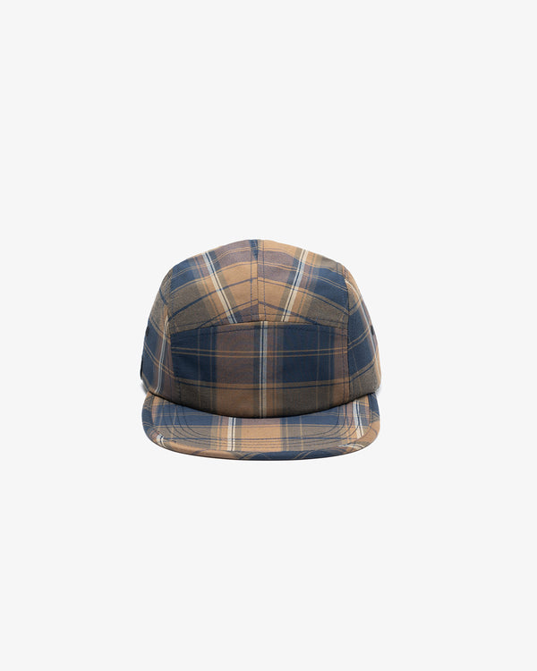 COMME des GARCONS HOMME - Cotton Polyester Checkbriefing - (Brw/Khaki/Navy)