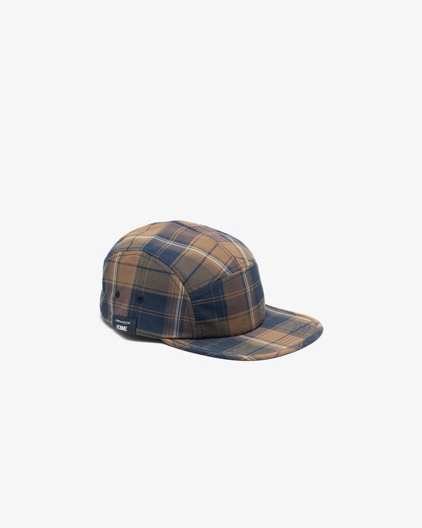 COMME des GARCONS HOMME - Cotton Polyester Checkbriefing - (Brw/Khaki/Navy)