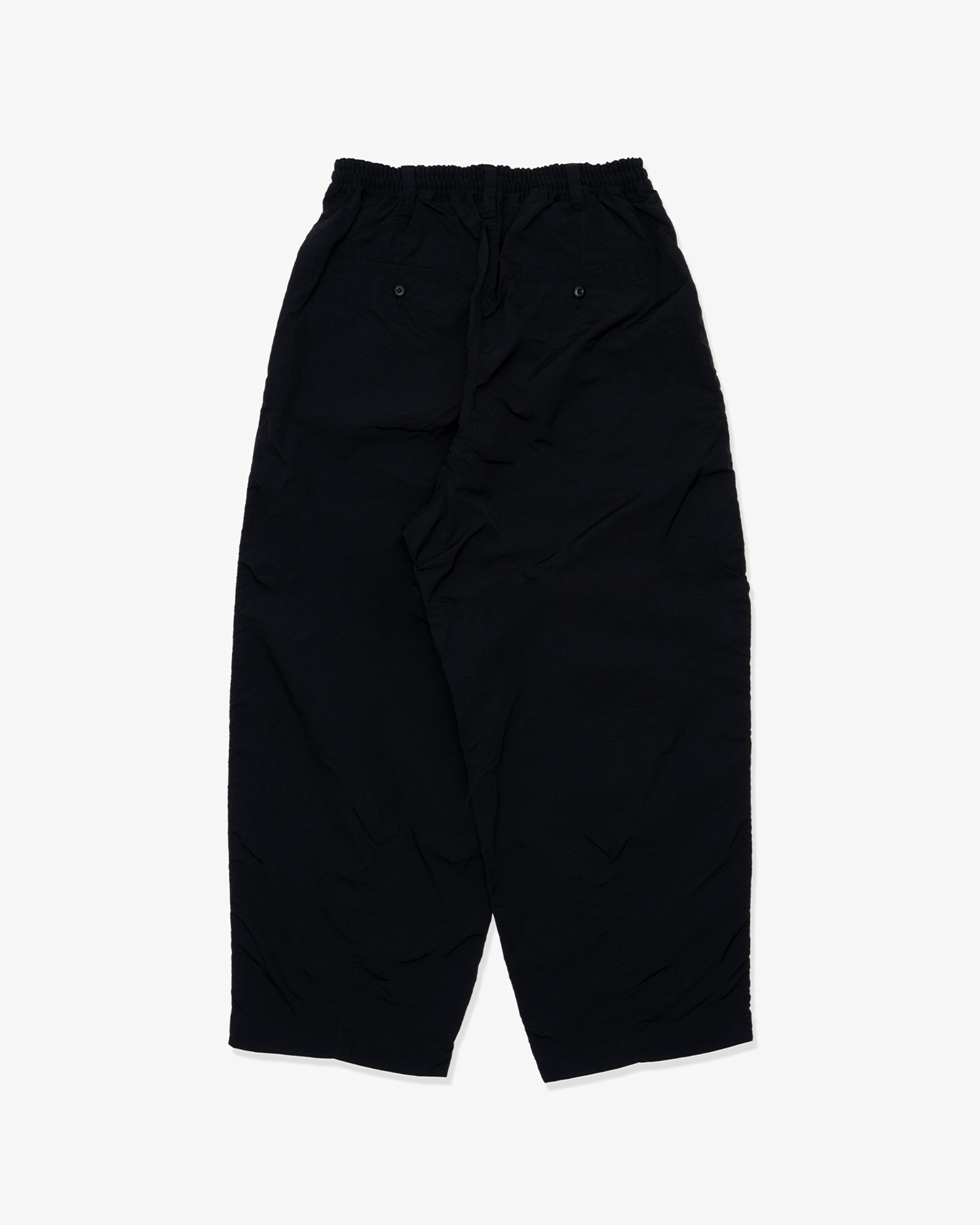 COMME des GARCONS HOMME: Nylon Tussah (Black) | DSMG E-SHOP