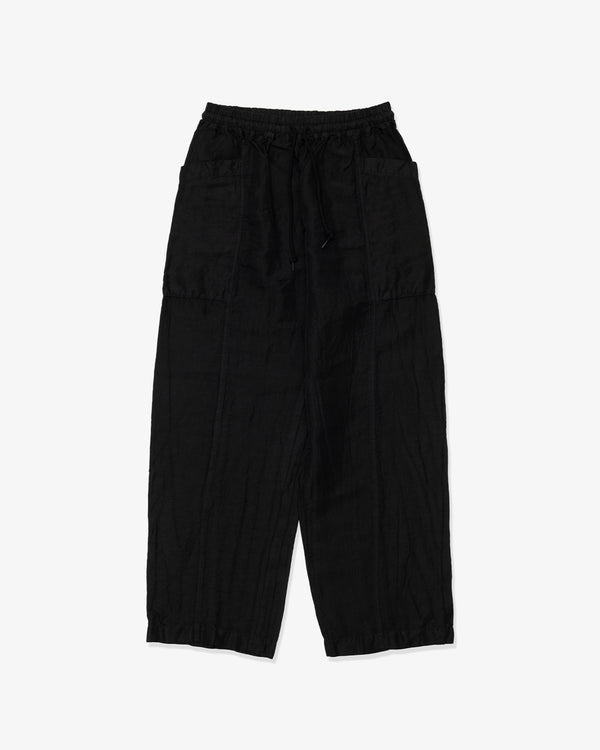 COMME des GARCONS HOMME - Polyester Linen Gabardinegarment Dyed - (Black)