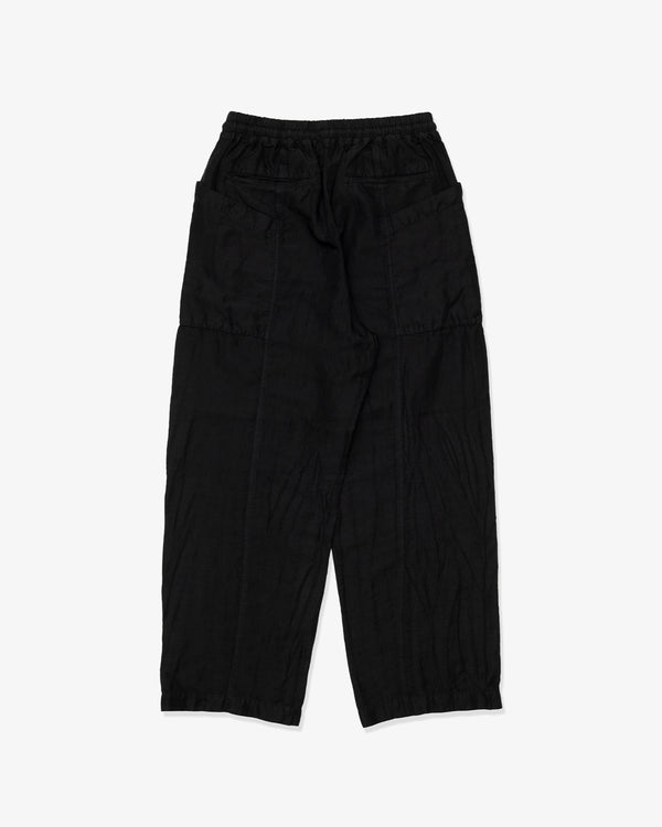 COMME des GARCONS HOMME - Polyester Linen Gabardinegarment Dyed - (Black)