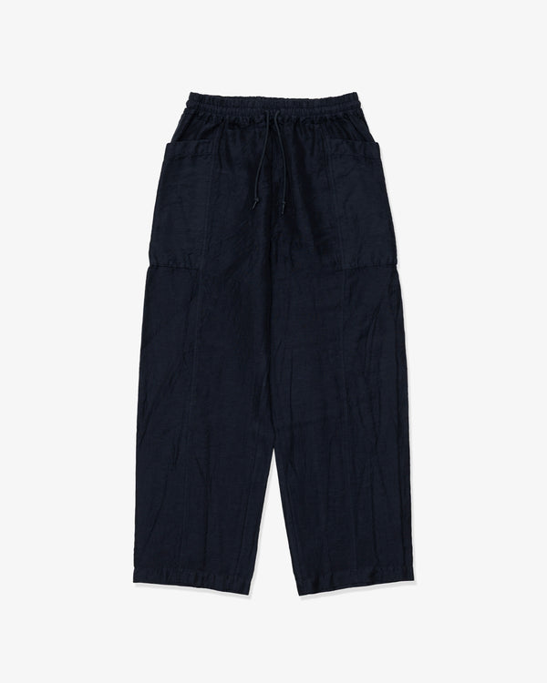 COMME des GARCONS HOMME - Polyester Linen Gabardinegarment Dyed - (Navy)