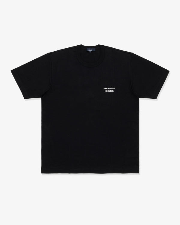 COMME des GARCONS HOMME - Cotton Jersey Garment Printed - (Black)