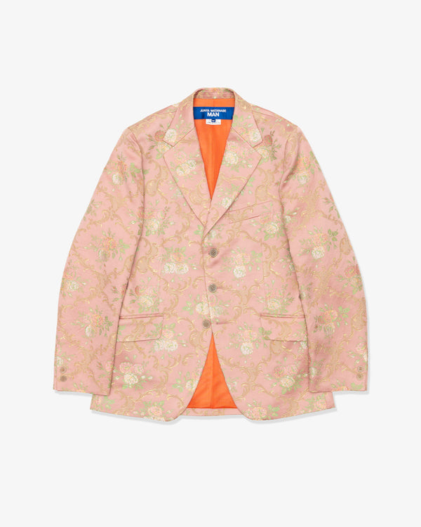 JUNYA WATANABE MAN - Viscose Cotton Jacquard - (Pink/Green)